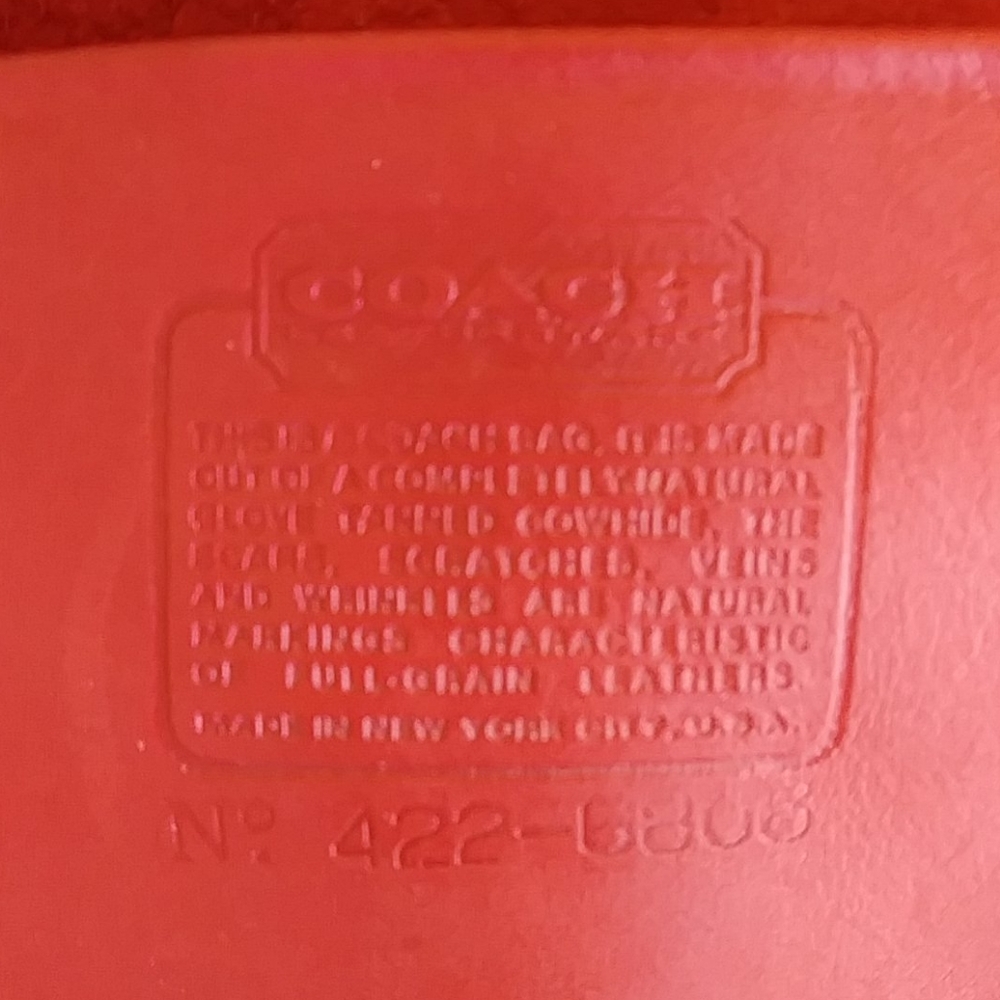 NYC VINTAGE 80's COACH LARGE MADISON SATCHEL BAG - Picture 14 of 17